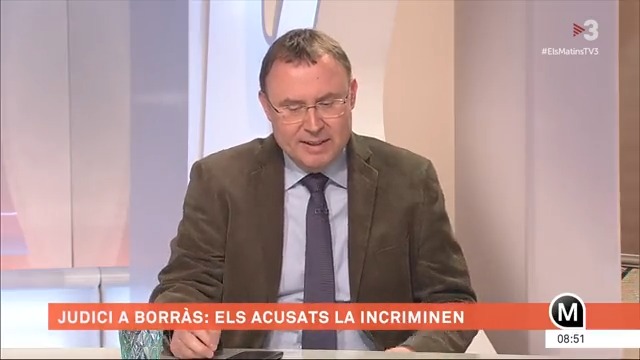 🔴 Jordi Nieva-Fenoll, catedràtic de Dret Processal, sobre el judici a Laura Borràs: "El Suprem estableix que quan la declaració d'un coacusat té un ànim exculpatori, la credibilitat de la declaració s'ha de posar en qüestió" #ElsMatinsTV3 ▶