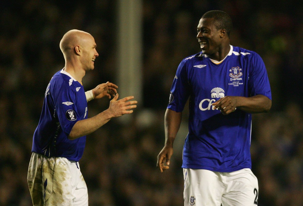 "A hat-trick for Yakubu!" 🎩🇳🇬 🔵 Everton 6-1 SK Brann 🇳🇴 📅 #OnThisDay in 2008 ⏪