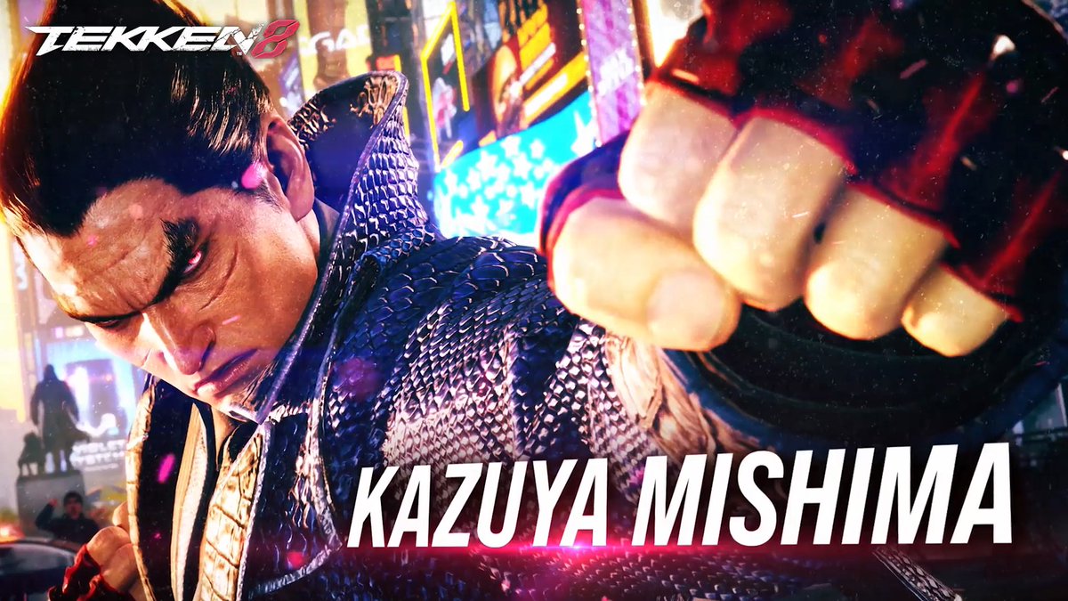 True power runs in the family. Kazuya joins the fight in #TEKKEN8!
