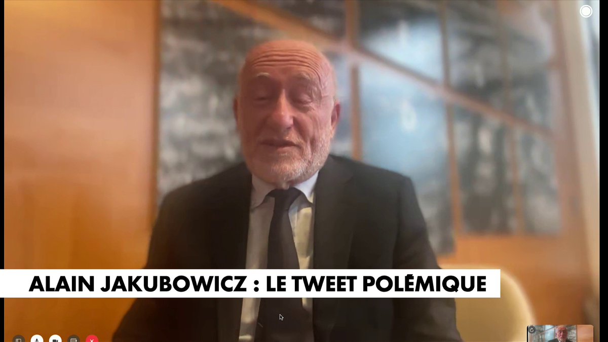 Alain Jakubowicz à propos de son tweet sur une députée à l'Assemblée nationale : «Je n'ai voulu attaquer personne. Je dis simplement que cette tenue est inappropriée dans ce lieu» dans #HDPros
