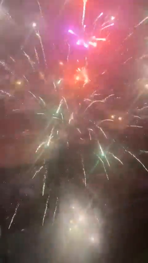 Fireworks were set off at 2am outside Real Madrid's hotel ahead of their match with Liverpool 👀 (via El Partidazo de COPE, El Partidazo de COPE)