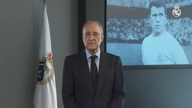 Declaración institucional del presidente sobre Amancio Amaro. #RealMadrid