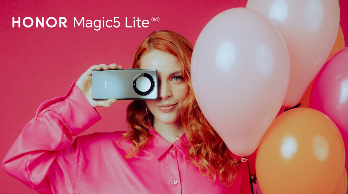 📱Nuevo #HONORMagic5 Lite. Tanta batería en un móvil tan slim, parece cosa de magia. 🔋5.100mAh | Hasta 24 horas seguidas de Youtube 🔨Ultra Resistente 🪶 175 gr de peso pluma 📸Sensor Ultra Luminoso 64MP 📱Pantalla OLED Curva120Hz 🛒Ya disponible en