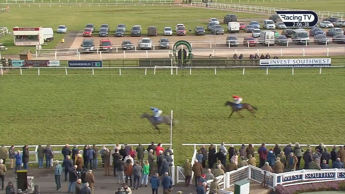 Another W for Almost Gotaway 🏇 The six-year-old records a third win from his last four starts for Nicky Martin &amp; David Prichard in the opener at Taunton Racecourse & Conference Centre