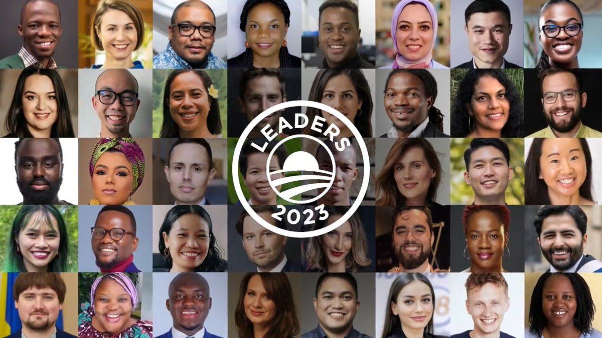 I’m excited to announce that 105 inspiring young people from across Africa, Asia-Pacific, and Europe will be joining the The Obama Foundation Leaders program. I am so proud of all of you, and I can't wait to see what you do.