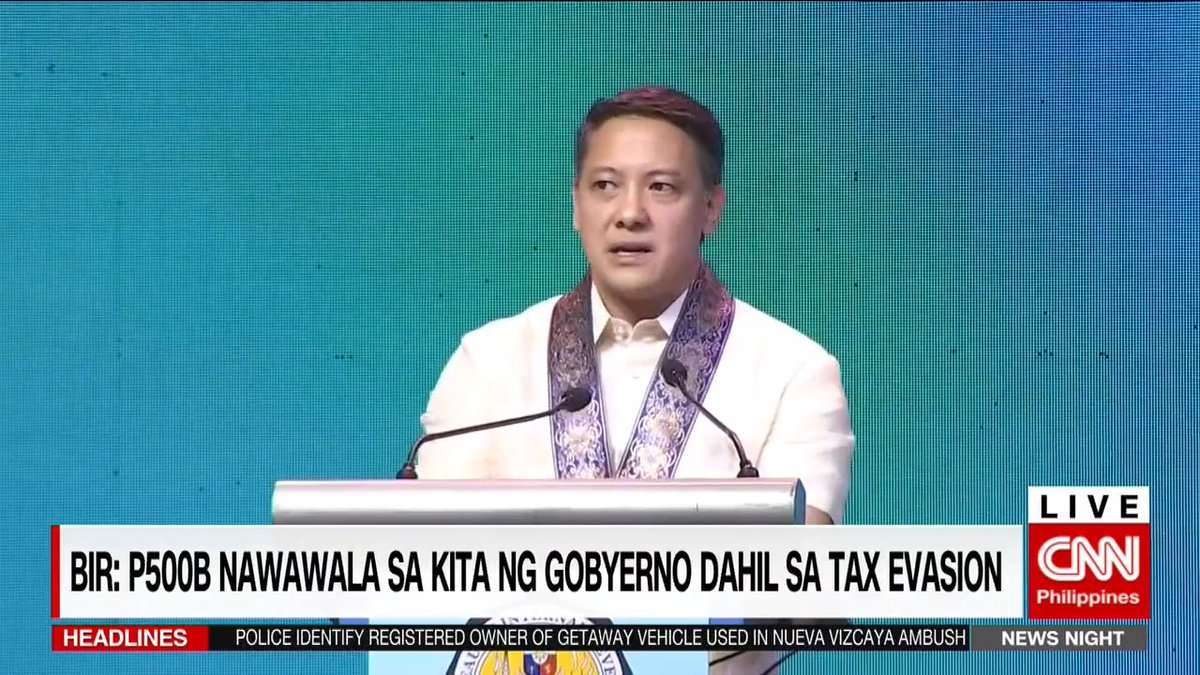 Tinututukan ngayon ng Bureau of Internal Revenue ang tamang pagbabayad ng buwis. Ayon sa BIR, aabot sa ₱500 bilyon ang nawawala sa kabang bayan dahil sa tax evasion. May ulat ang aming senior correspondent Lois Calderon.