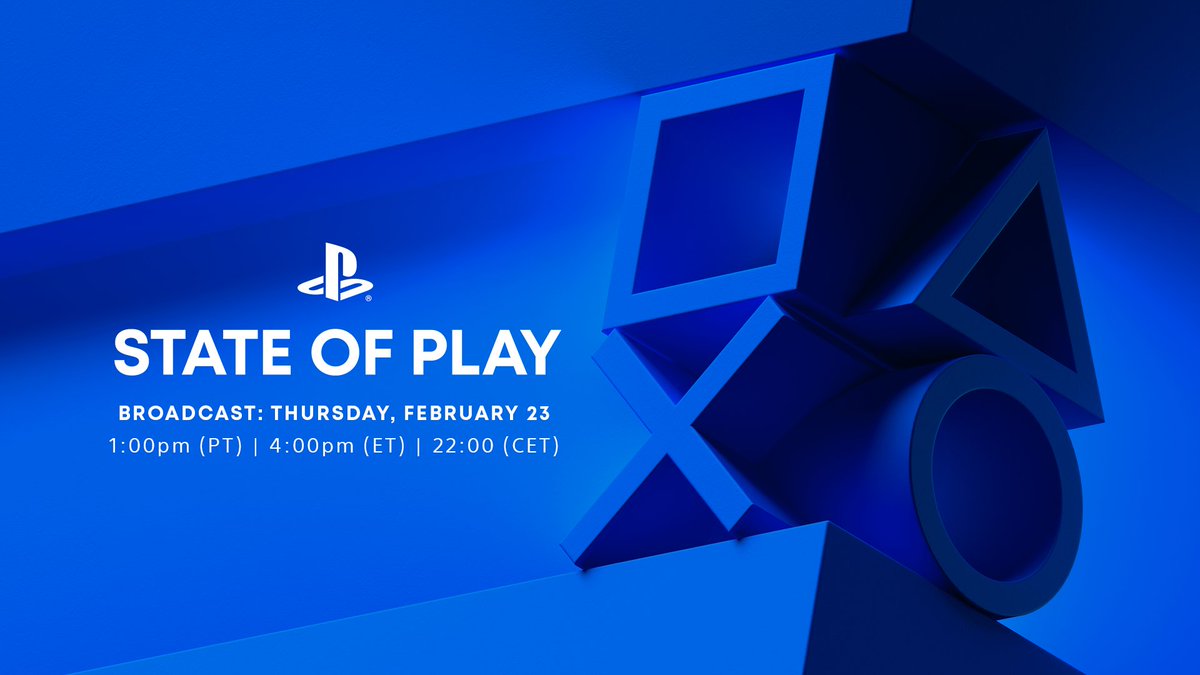 State of Play is back! Tune in Thursday at 1pm PT for: ☑️ Five new PS VR2 titles from partners ☑️ Hot indie and third-party reveals ☑️ An extended look at Suicide Squad: Kill the Justice League