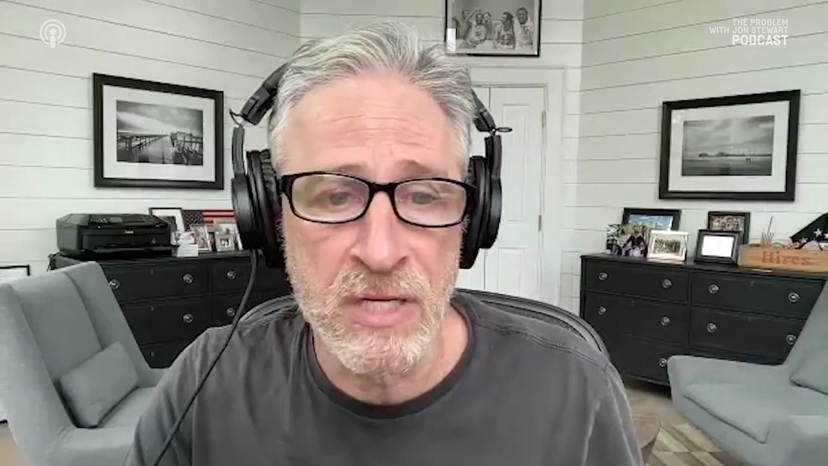 Cable and news networks, take note: Report the truth wherever that may lead you. Stop with the fake objectivity and just calling "balls and strikes." @JonStewart on takeaways from the Fox news emails, tomorrow on Apple Podcasts