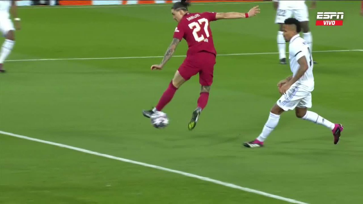 DARWIN NÚÑEZ DE TACO ANTE REAL MADRID EN 8VOS DE CHAMPIONS. 🤯🇺🇾