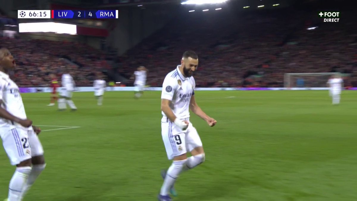 Le but du doublé de Karim Benzema. 🤩🤍 🎥 CANAL+ Foot