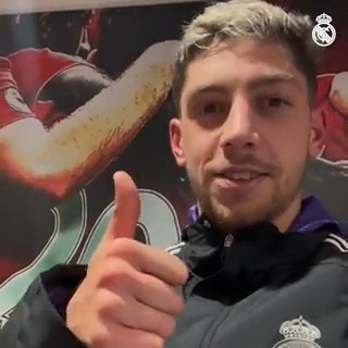 🤳 Fede Valverde: "Gracias por el apoyo, #Madridistas". #UCL