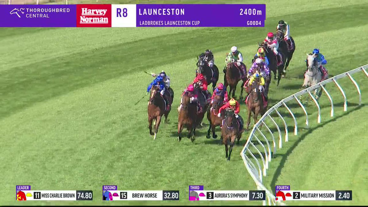Aurora's Symphony makes it back to back Launceston Cups! _ with a lovely steer for Wilde Racing.