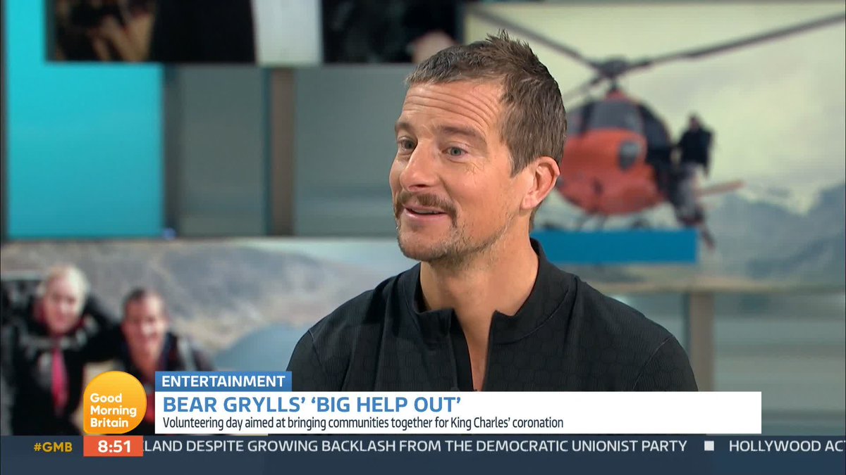 'Volunteering is the backbone of Britain.' Brits are being urged to spend a day volunteering in their local community as part of celebrations for King Charles III's Coronation. Bear Grylls OBE is working with the Big Help Out in tribute to the King's dedication to public service.