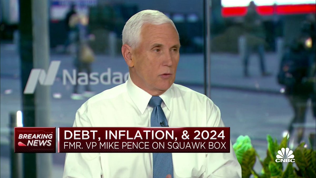 “We have to put Social Security and Medicare on the table in the long-term,” says former Vice President Mike Pence. “We’re looking at a debt crisis in this country over the next 25 years that is driven by entitlements and no one in Washington DC wants to talk about it."