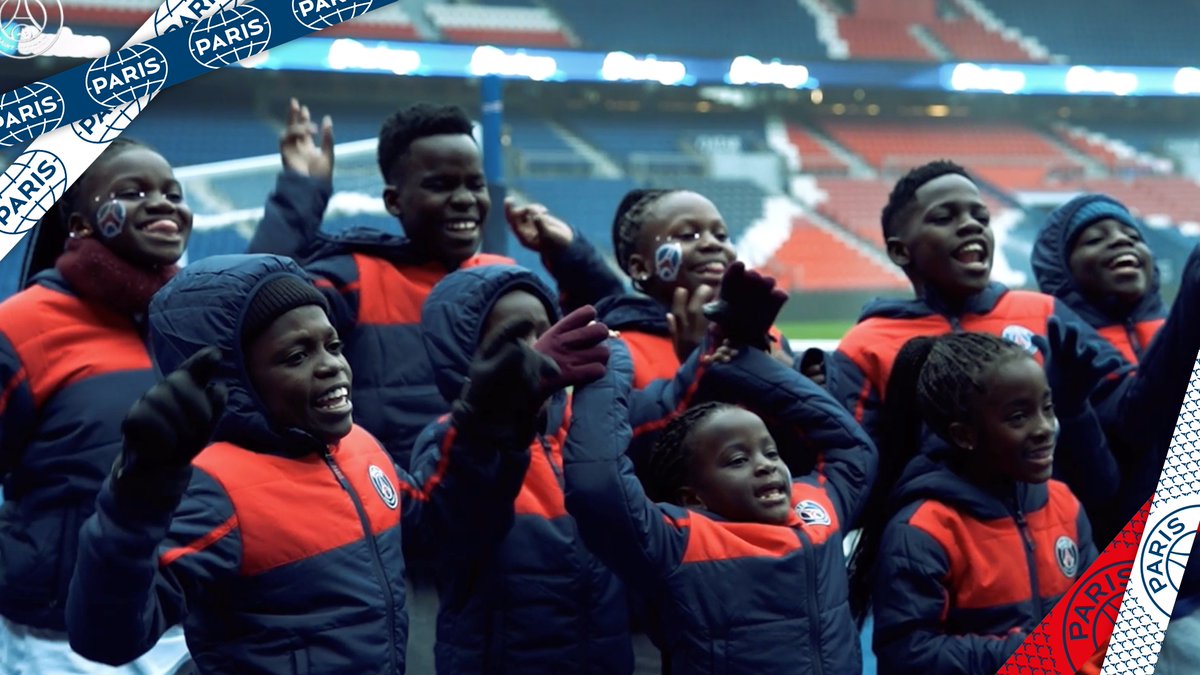 Discover what the 𝗚𝗵𝗲𝘁𝘁𝗼 𝗞𝗶𝗱𝘀 have been doing during their trip in Paris with the pinnacle of their journey in Parc des Princes as Mascots thanks to Visit Qatar, partner of Paris Saint-Germain. 🕺❤️💙