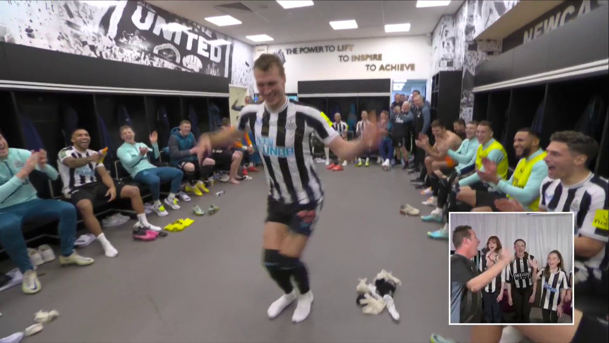 "It's a good time to be a Geordie!" 🎶💃