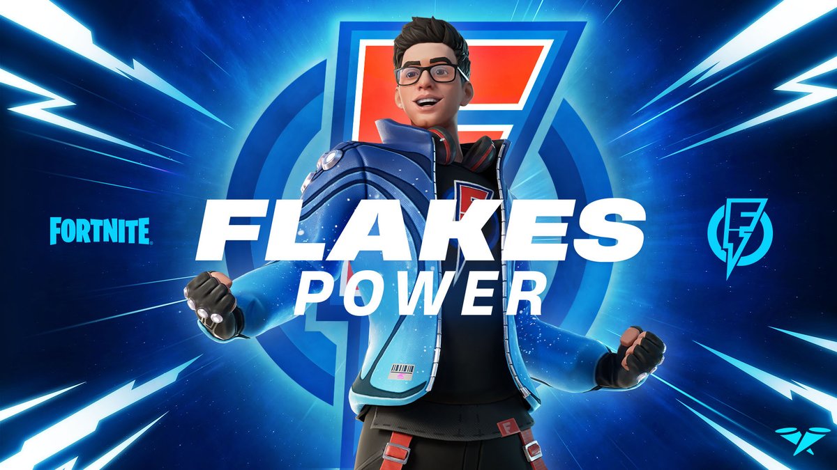 Hello, hello! ⚡ HERO Flakes makes his electrifying debut in the Icon Series on Feb 25 at 7 PM ET! Grab your duo and get ready for the Super Flakes Cup on February 23 for a chance to win his Outfit before it's released. Learn more: