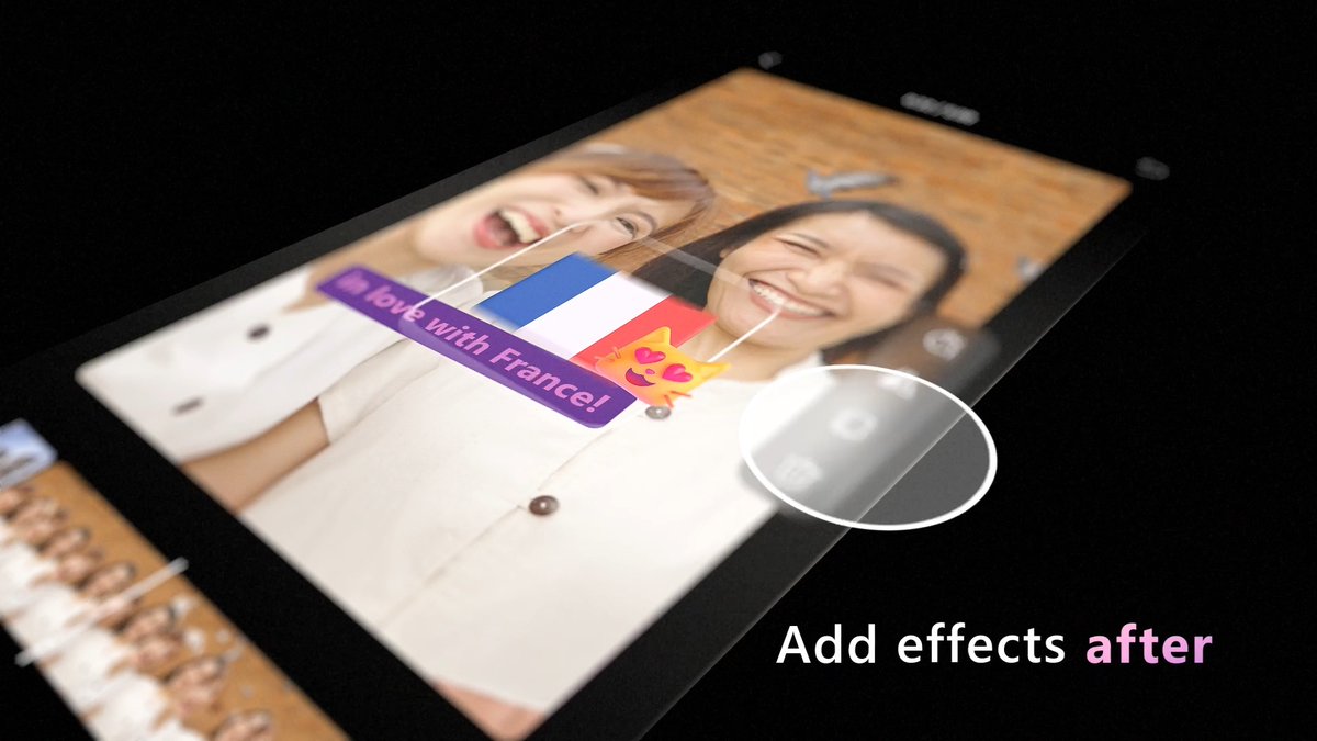 Total control. You can now add or edit effects before, during, and AFTER recording your Flip video! 🪄🔮