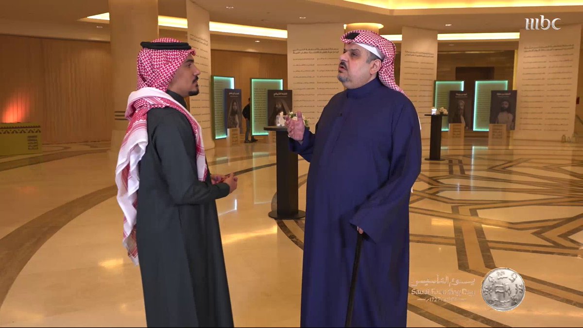 الأميرعبدالرحمن بن مساعد: مسرحية #معلقاتنا_امتداد_أمجاد العمل استغرق الإعداد لها عامين وشارك فيها ألف شخص عبدالرحمن بن مساعد بن عبدالعزيز🇸🇦 سامي جميل تابعوا تغطية يوم التأسيس مباشرة على #شاهد #يوم_التأسيس #يوم_بدينا