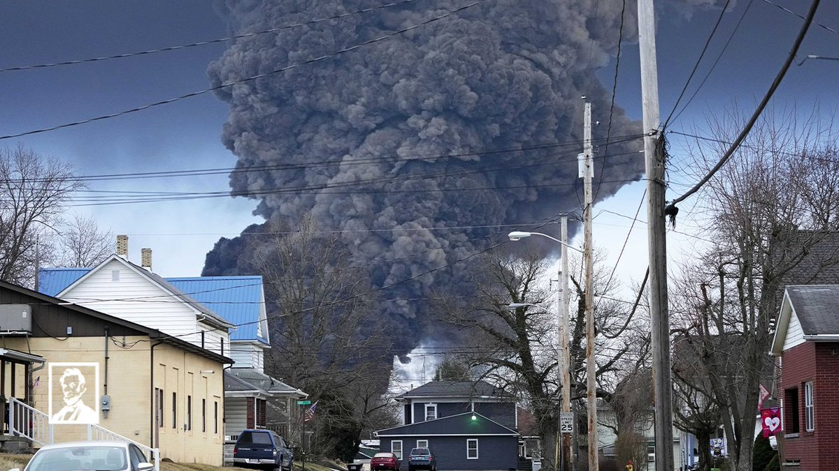 Today Donald Trump is traveling to East Palestine, Ohio to do what he does best - campaign off of American suffering. Journalists, ask one question today: “Why did he end the railroad regulations?”