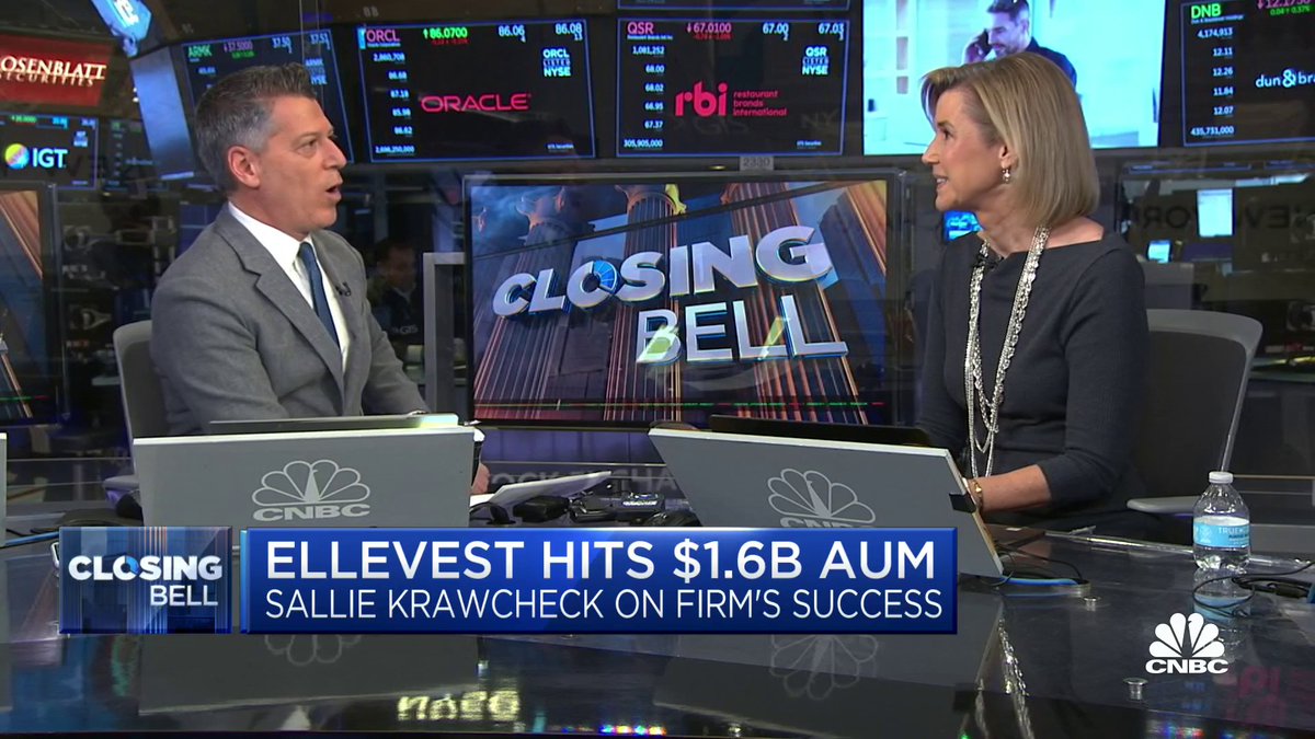 . Ellevest CEO Sallie Krawcheck discusses the firm's success since its 2016 launch, as the only wealth-tech company catered exclusively to women "The research has always shown that women are better investors than men."