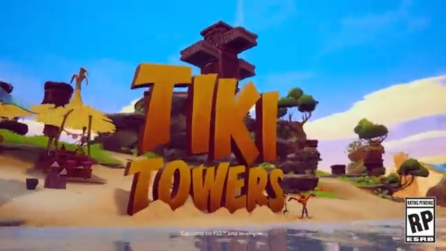 Introducing: Tiki Towers! Don't worry, there's plenty of Wumpa to go around. #CrashTeamRumble