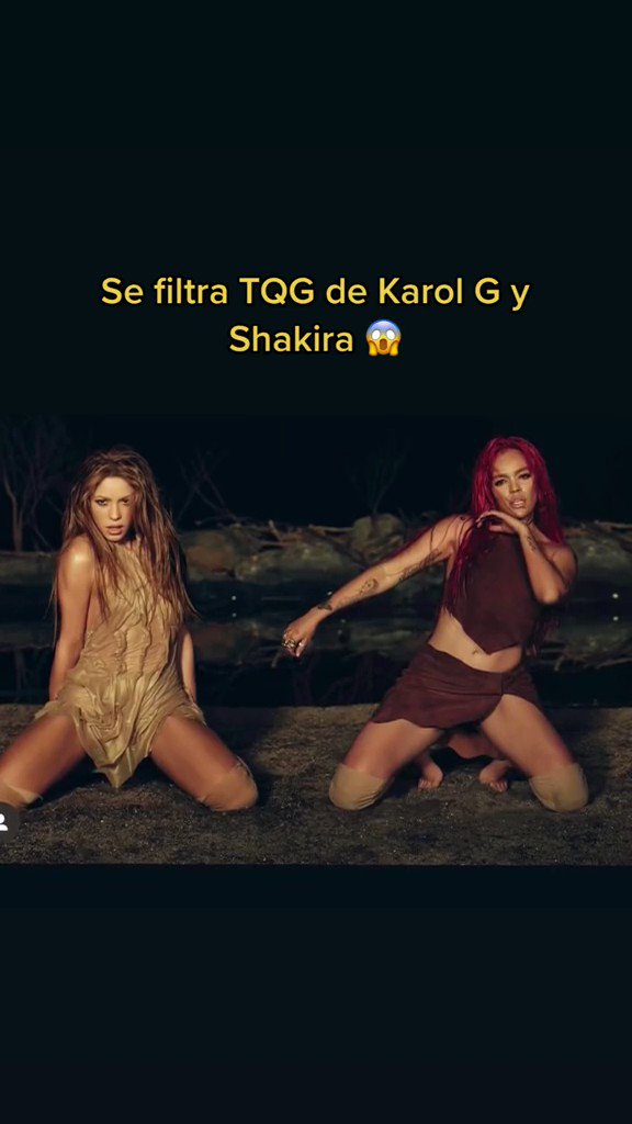SE FILTRA UN PEDAZO DE TQG DE SHAKIRA Y KAROL G🔥🔥🔥🔥
