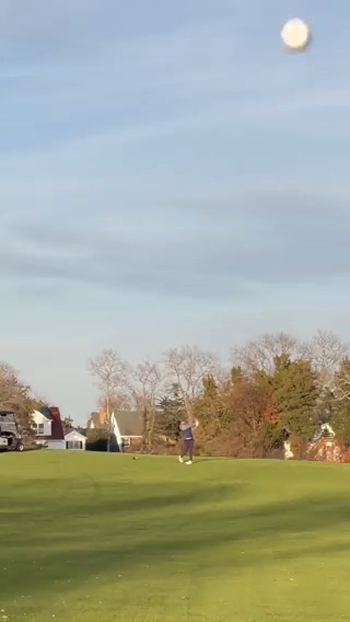 The sound of this is crazy. 😳 (📹: Instagram/ holein1trickshots)