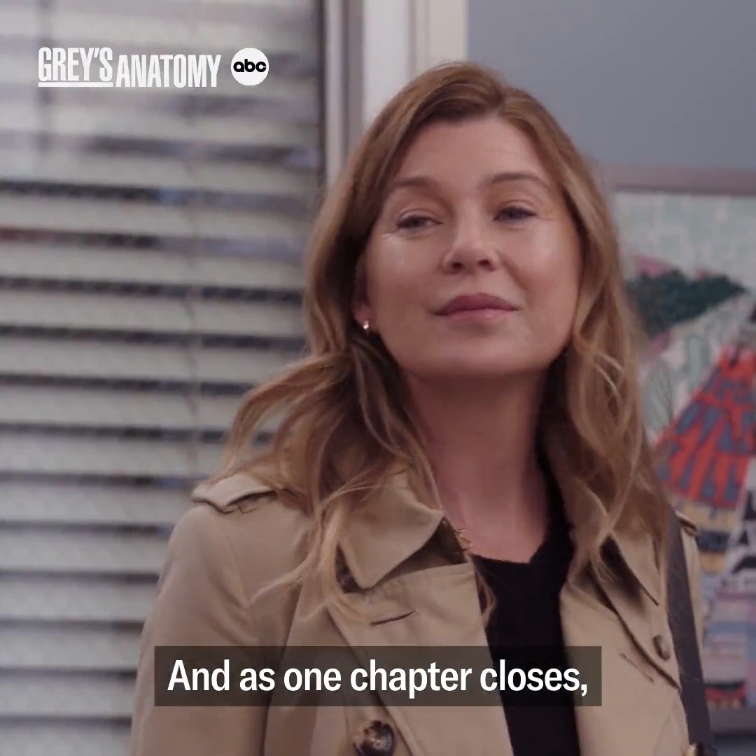 As one chapter closes, a new one opens. Don't miss Meredith's farewell to Seattle tonight at 9/8c on ABC and stream on Hulu. #GreysAnatomy