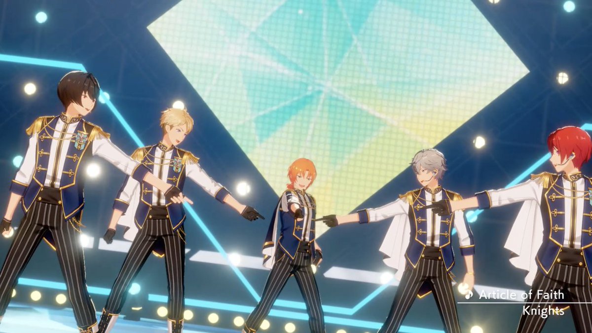 【お知らせ】 2月24日15時に『Knights』が歌う『Article of Faith』をライブ楽曲に追加予定✨ アプリでの登場に先行して『Article of Faith』のMVを公開します❗ MVはあんスタチャンネルでも公開していますので是非チェックしてみてください🎶 #あんスタ