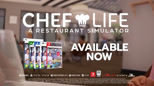 Time to put your aprons on, Chef Life is out now on Switch, PC, Xbox & PlayStation! 🧑🍳 Customize your kitchen, dining room, plating, manage your team and stocks to become one of the best restaurants in town! ⭐ 👉 Buy #ChefLifeGame now: