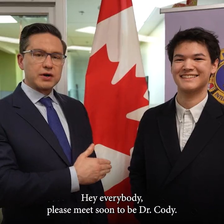 After 8 years of Trudeau, we have a healthcare system that feels broken. We have a doctor shortage. And we have a gatekeeping system that keeps us from fixing the problem. Remove the gatekeepers, so we can bring home more future doctors like Cody.