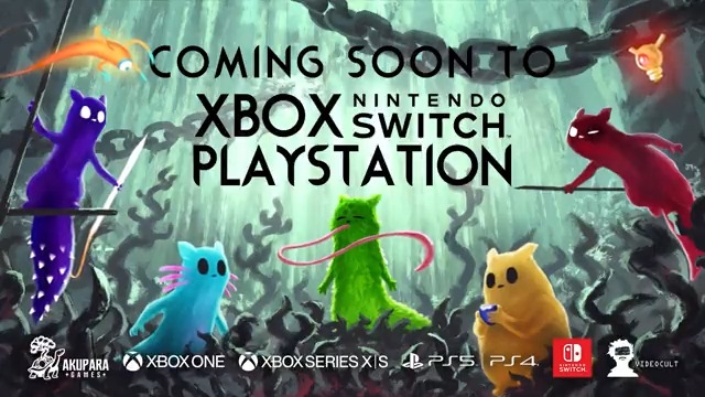 🔥 CONSOLE SLUGCATS, REJOICE! 🔥 ⛈️ Rain World: Downpour by Videocult is coming to PlayStation, the 任天堂株式会社 Switch, AND @Xbox ! 🎮 This expansive DLC adds new regions, slugcats, co-op + more. This also marks the first time Rain World: The Watcher 🌙 will be available on Xbox 😍