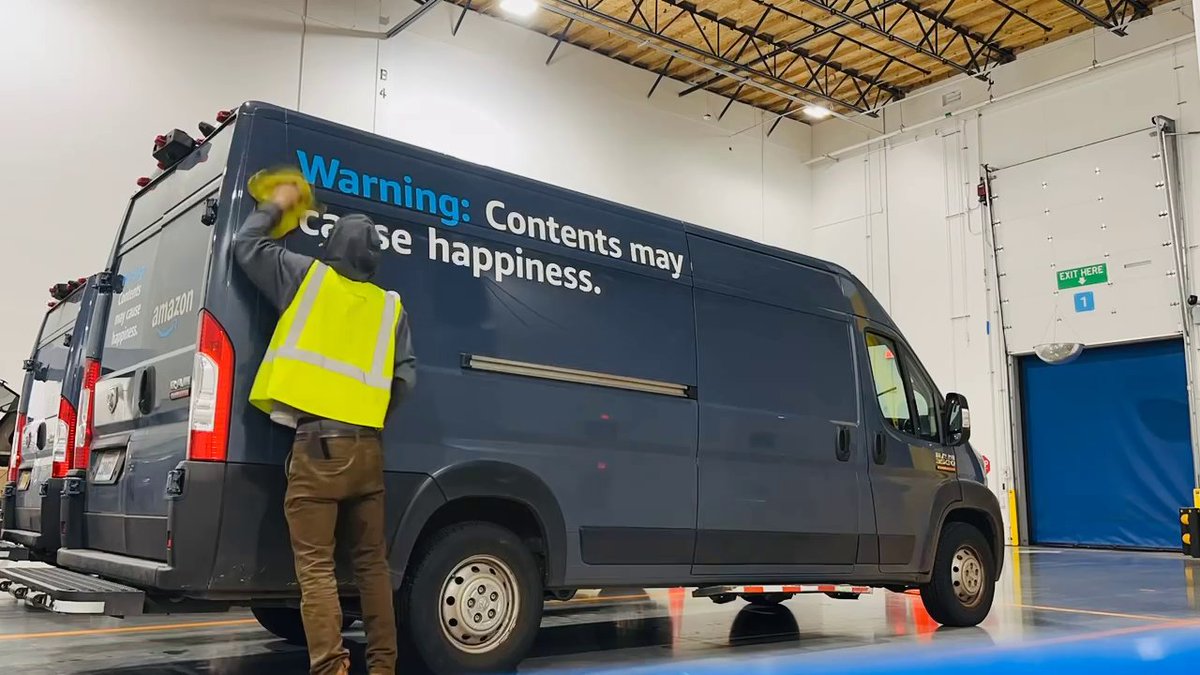 Try not to smile when you see our new delivery van slogans. These delights are driving in select states in the U.S.