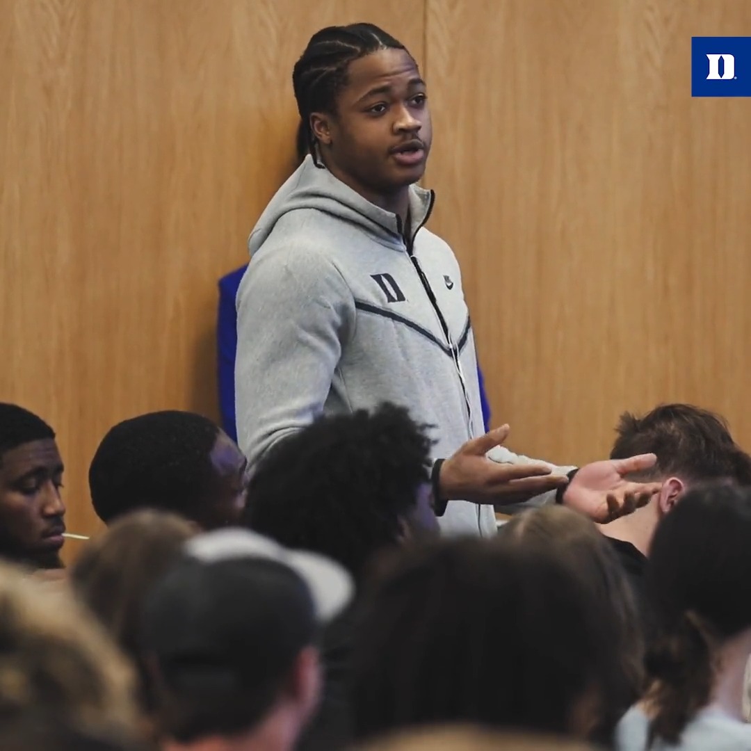 Stand up and speak out for what you believe in. 🗣 Placide Djungu-Sungu Duke Football #GoDuke x #UNITYWeek