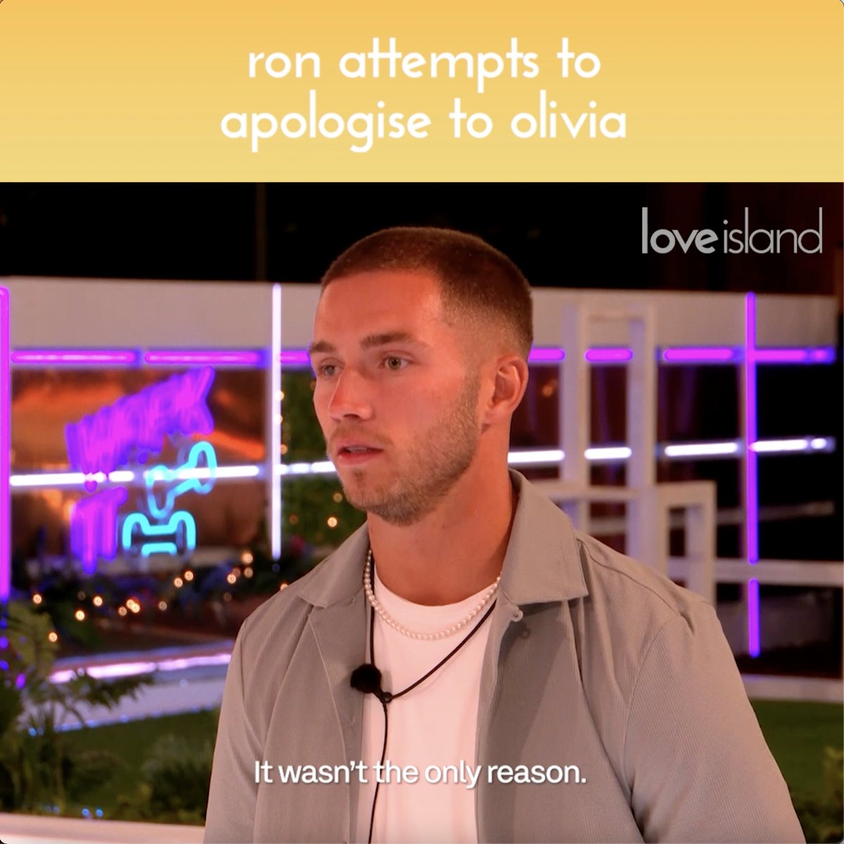 A failed mission #LoveIsland