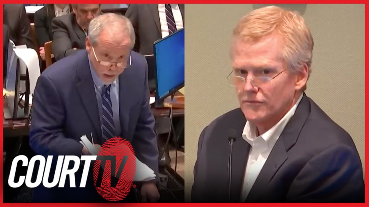 "You had to look them in the eye like you looked into the eyes of this jury." Prosecutor Creighton Waters grills #AlexMurdaugh on #crossexamination for his alleged financial crimes and stealing from his clients. #CourtTV What do YOU think? ⚖️👇