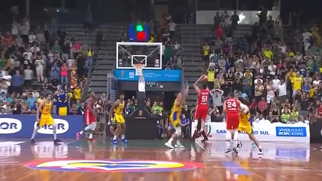 Brazil made to wait for their World Cup spot as Tremont Water denied them at the death with a sensational TISSOT Buzzer Beater for Puerto Rico! 💥🇵🇷