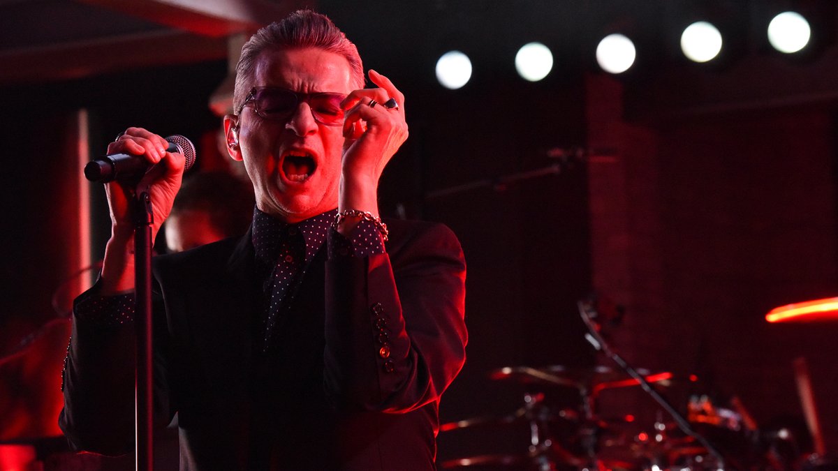 In this digital exclusive, Depeche Mode performs their classic hit, "Personal Jesus." #Colbert