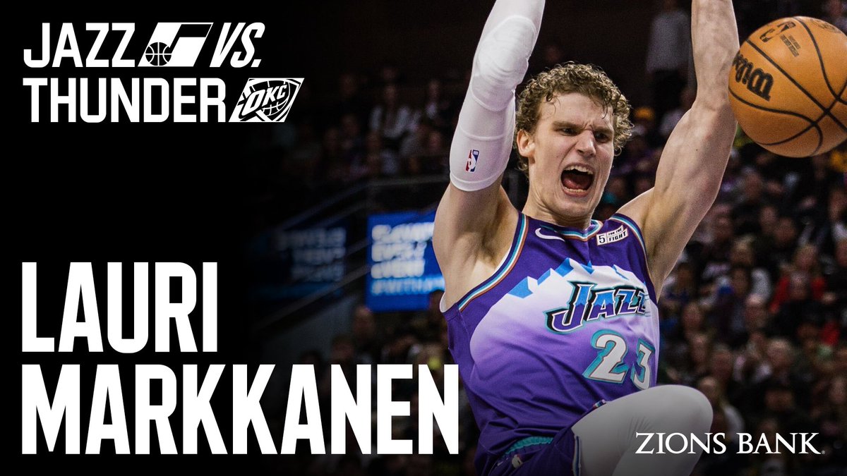 Fresh off his first all-star appearance, Lauri gets his first 40-point double-double of his career 🇫🇮 #TakeNote | Zions Bank