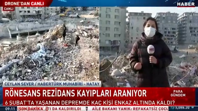 #Hatay'da son durum ne? Rönesans Rezidans kayıpları aranıyor... 6 Şubat'ta yaşanan depremde kaç kişi enkaz altında kaldı? Detayları Habertürk TV Muhabiri Ceylan Sever ve Kameraman Alp Say aktardı.