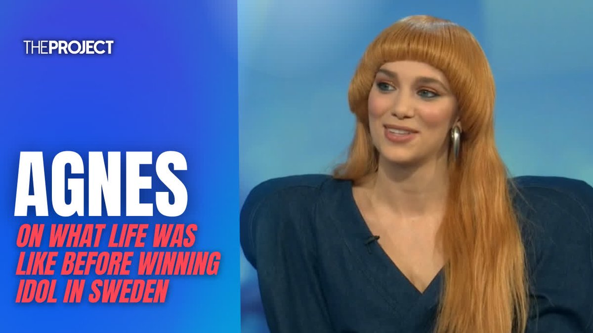 Swedish pop star Agnes is visiting Oz for the first time for the official WorldPride Mardi Gras party, and she shares what her life was like before winning Idol. #TheProjectTV
