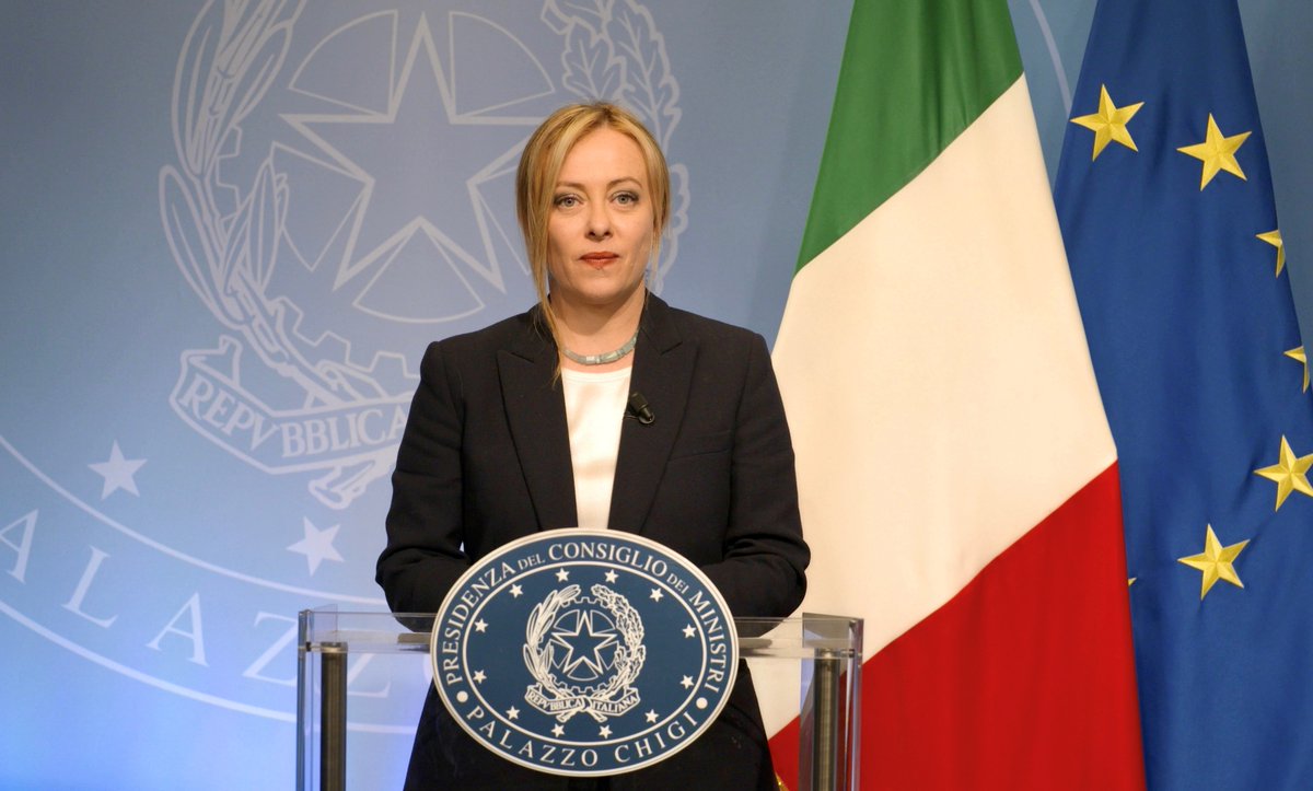 Il videomessaggio del Presidente Giorgia Meloni in coordinamento con i principali partner internazionali per la giornata del #24febbraio, primo anniversario dell'avvio della guerra di aggressione russa all'#Ucraina