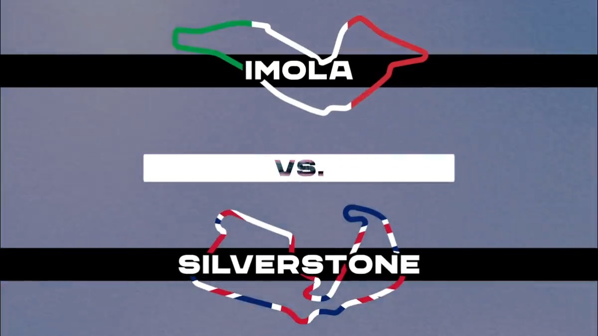 𝗘𝗥𝗪𝗖 𝗜𝗜 𝗧𝗥𝗔𝗖𝗞 𝗩𝗢𝗧𝗘 You'll decide where we will go racing on Day 1⃣ of the Esports Racing World Cup! Just tweet or reply #erwcimola or #erwcsilverstone to submit your vote! ⏰ 19:00 CET 📺 📺 #vcoesports #erwcII