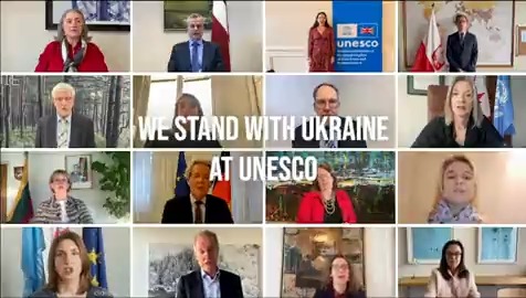 24 February 2022 One year ago today, Russia launched their full-scale invasion of Ukraine, in an illegal, unjustifiable and unprovoked war of aggression We will always #StandWithUkraine at UNESCO 🏛️ #Education #Sciences #Culture 🇺🇳 and hold Russia to account Foreign, Commonwealth & Development Office