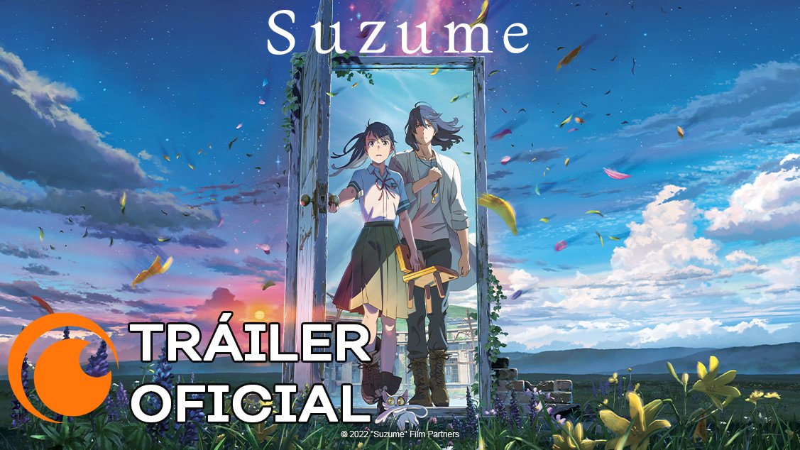 Una nueva película del director Makoto Shinkai 🎬 Suzume, el 14 de abril en cines.