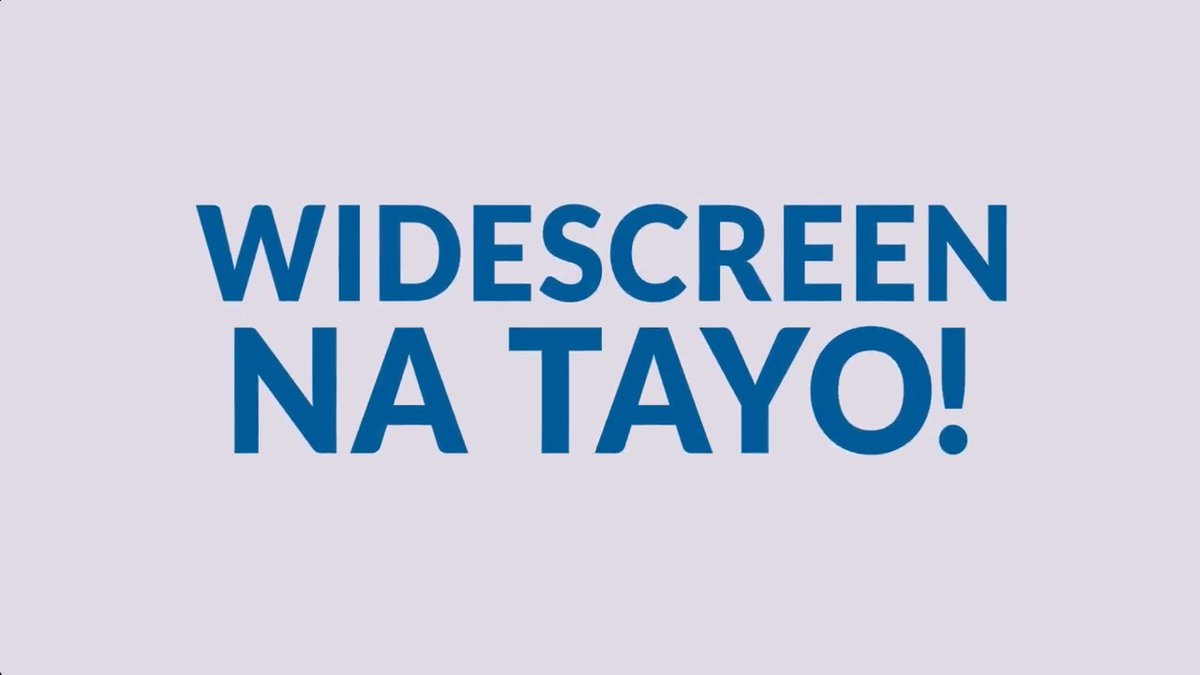 Simula February 27, you'll be enjoying the enhanced Kapuso TV experience as we switch to the widescreen format in all Kapuso channels! Widescreen na tayo nationwide and worldwide, mga Kapuso!