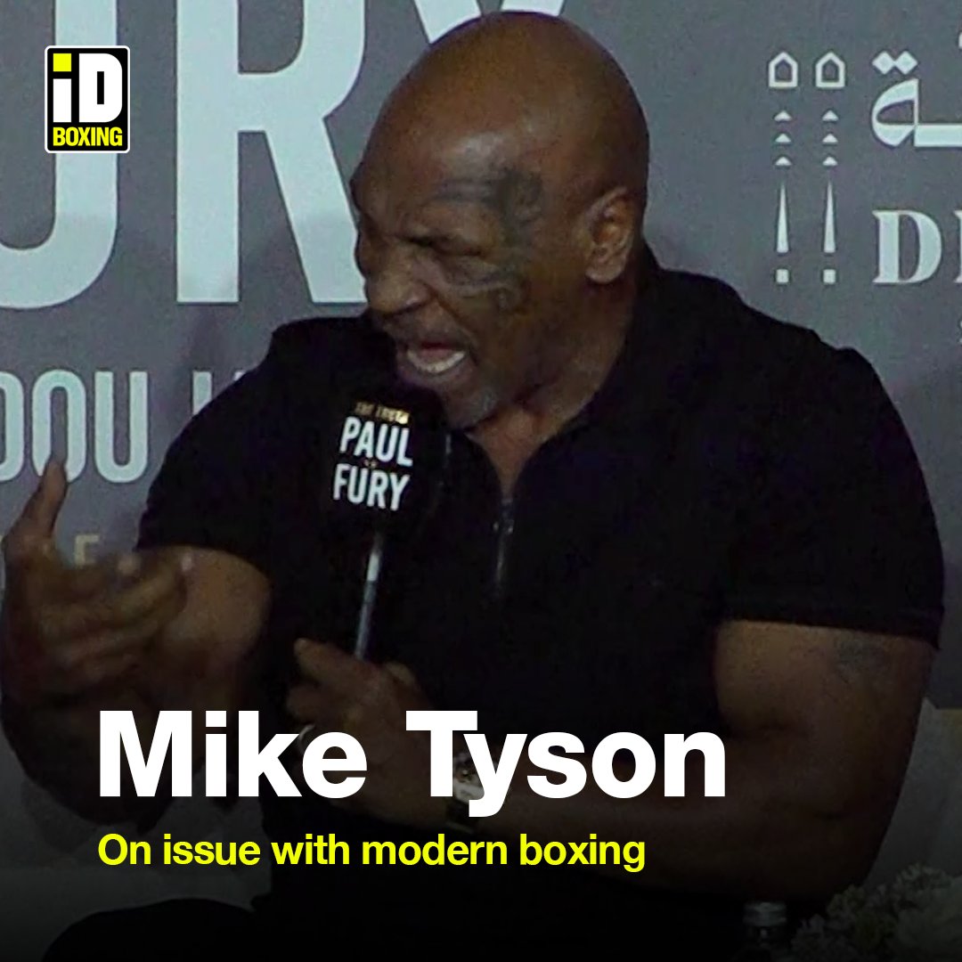 ๐ฐ Mike Tyson shares the problem he "can't understand" with the boxing industry.