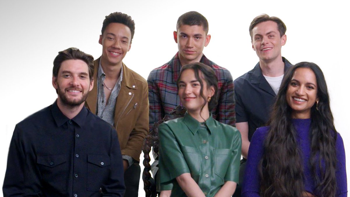 the pitch: have the cast of SHADOW AND BONE read your theories and thirst tweets the result: we must protect Amita Suman at all costs