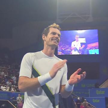 A MURRAY MIRACLE!! The moment Andy Murray defeated Lehecka after saving FIVE match points to make the Doha final 🤯